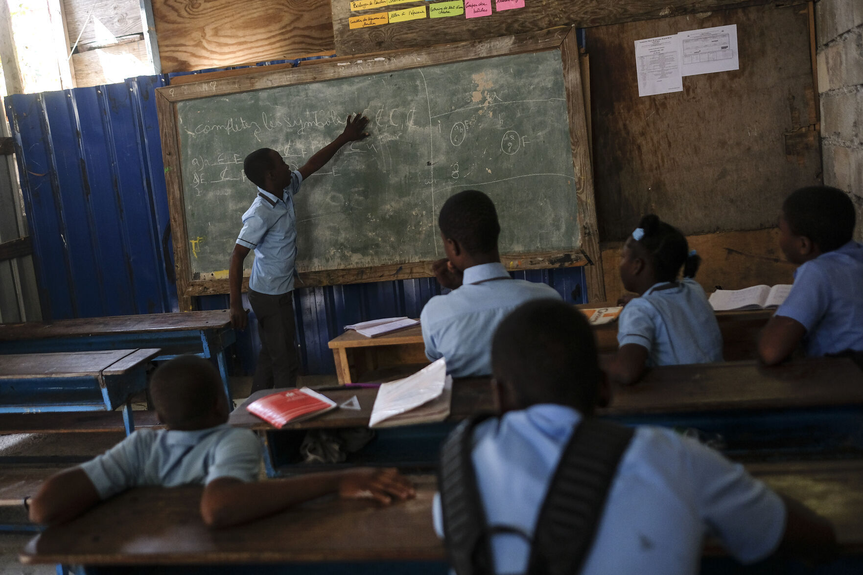APTOPIX Haiti School